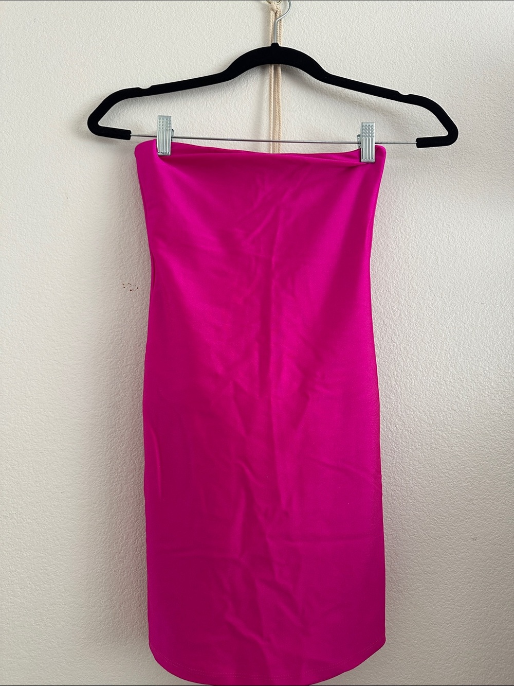 Good American Women’s Strapless Dress  - Hot Pink